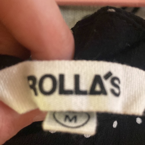 Rollas shopbop polka dot mini dress size medium - Picture 5 of 6